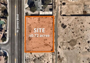 5770 N Jones Blvd, Las Vegas, NV - aerial  map view