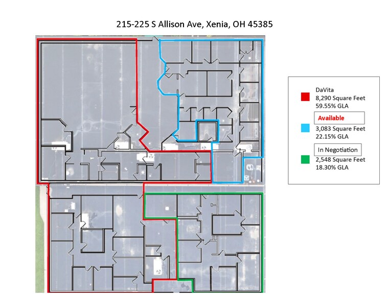 215-225 S Allison Ave, Xenia, OH for rent - Floor Plan - Image 2 of 32