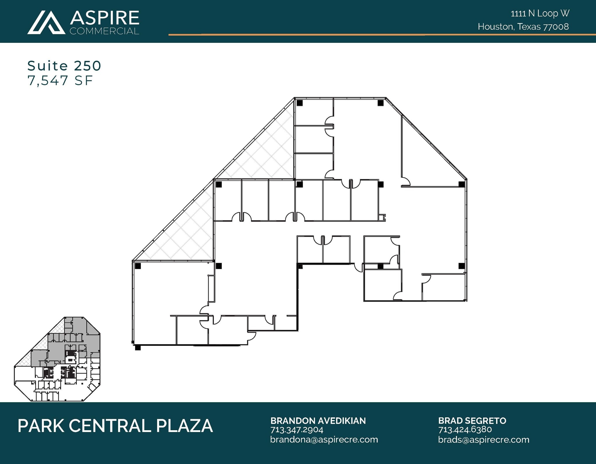 1111 N Loop W, Houston, TX to rent Floor Plan- Image 1 of 1