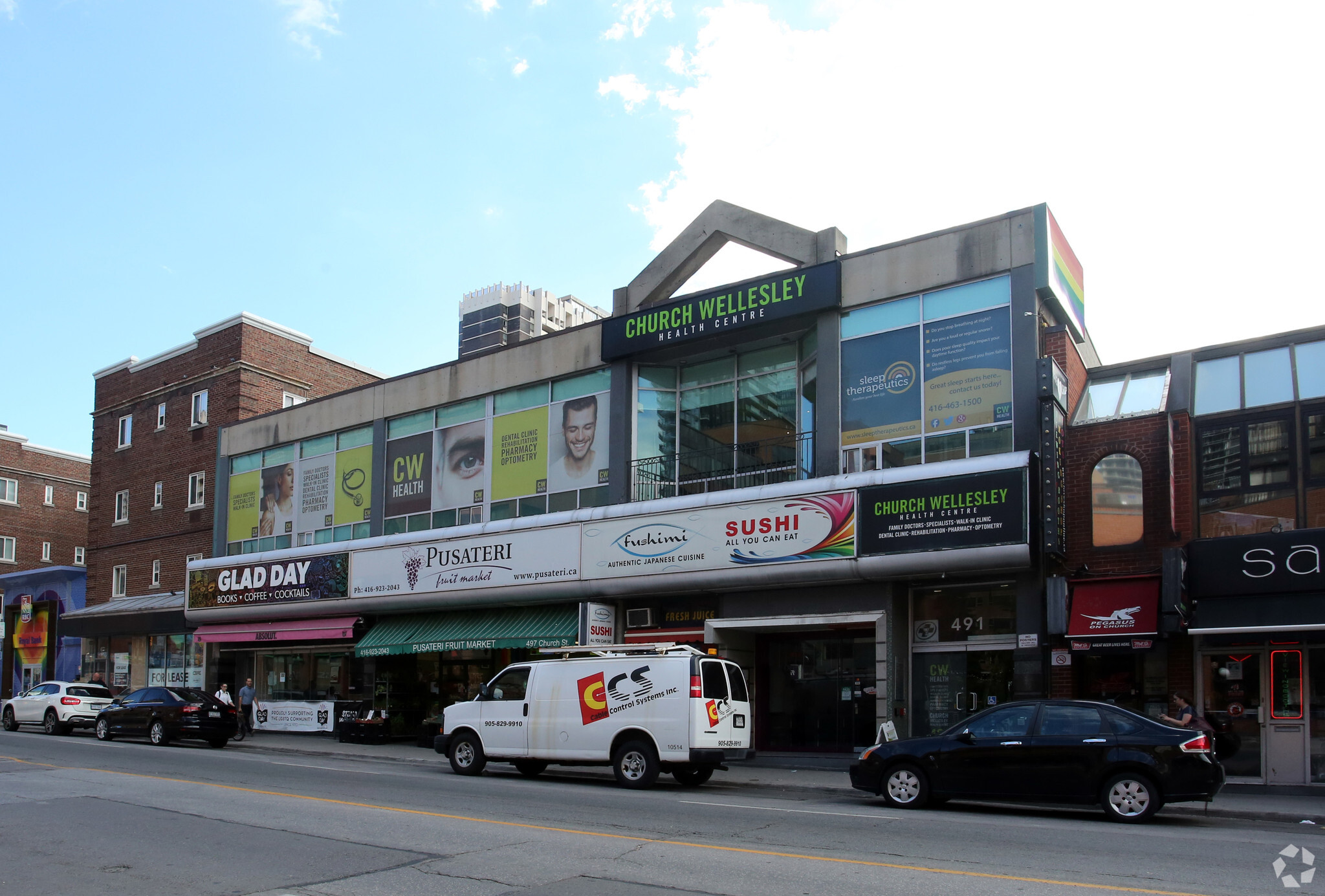 491-499 Church St, Toronto, ON for rent Building Photo- Image 1 of 6