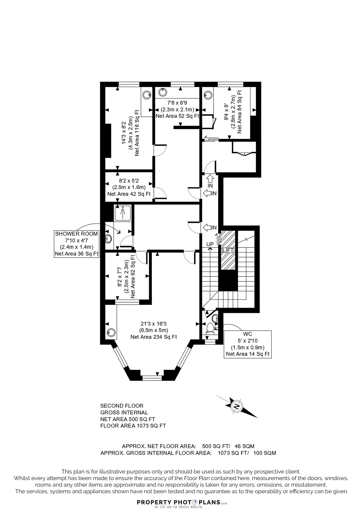 100 Harley St, London to rent Floor Plan- Image 1 of 2