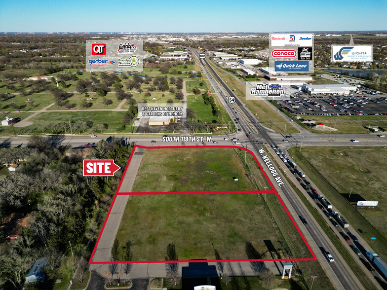 Kellogg Rd & 119th St, Wichita, KS for sale - Building Photo - Image 1 of 5