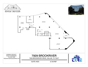 7929 Brookriver Dr, Dallas, TX for rent Floor Plan- Image 1 of 1