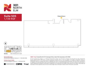 301 N Elm St, Greensboro, NC for rent Floor Plan- Image 1 of 1