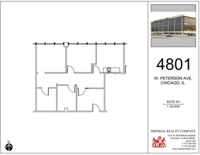 4801 W Peterson Ave, Chicago, IL for rent Floor Plan- Image 1 of 7