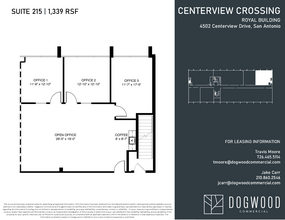 4538 Centerview Dr, San Antonio, TX for rent Floor Plan- Image 1 of 1