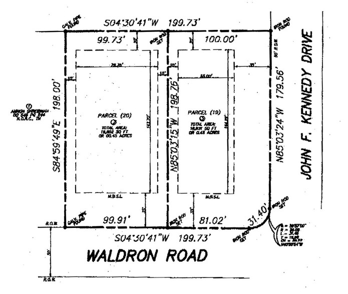 347-355 Waldron Rd, La Vergne, TN for rent - Site Plan - Image 2 of 2