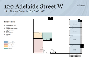 120 Adelaide St W, Toronto, ON for rent Floor Plan- Image 1 of 1