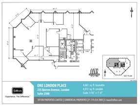 255 Queens Ave, London, ON for rent Floor Plan- Image 1 of 1