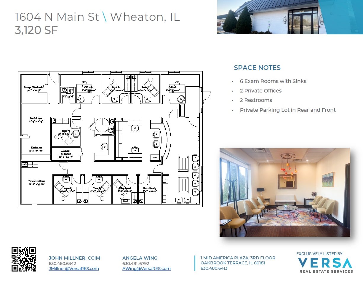 1604 N Main St, Wheaton, IL for sale Floor Plan- Image 1 of 1