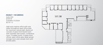 9710 Scranton Rd, San Diego, CA for rent Floor Plan- Image 1 of 1