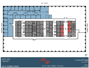 515 S Flower St, Los Angeles, CA for rent Floor Plan- Image 1 of 1