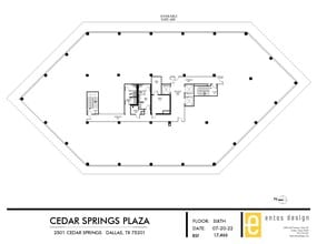 2501 Cedar Springs Rd, Dallas, TX to rent Floor Plan- Image 1 of 1