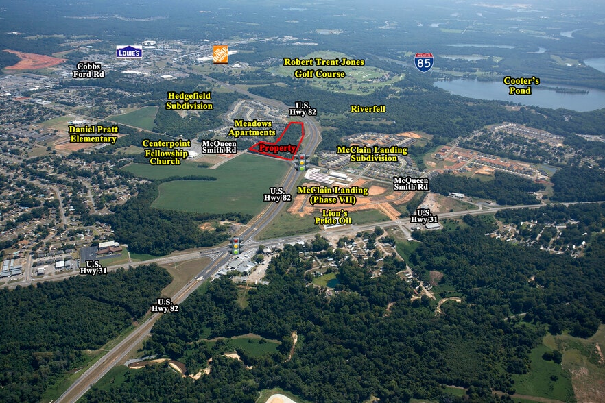 McQueen Smith Rd- 18.34 AC, Prattville, AL for sale - Building Photo - Image 2 of 8