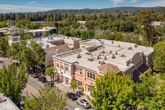 375 Healdsburg Ave, Healdsburg, CA - AERIAL  map view