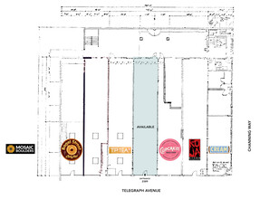 2375-2399 Telegraph Ave, Berkeley, CA for rent Floor Plan- Image 2 of 2