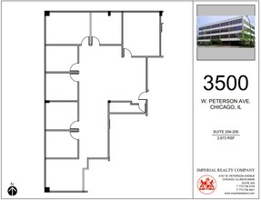 3500 W Peterson Ave, Chicago, IL for rent Floor Plan- Image 1 of 12