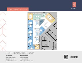 1220 L St NW, Washington, DC for rent Floor Plan- Image 2 of 2