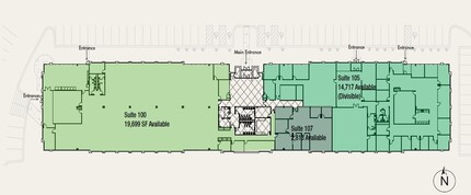 850 N Arlington Heights Rd, Itasca, IL for sale Floor Plan- Image 1 of 1