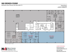 900 Broken Sound Pky NW, Boca Raton, FL for rent Floor Plan- Image 1 of 11