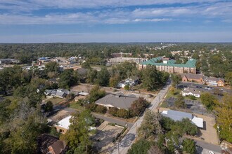 1303 N Mound St, Nacogdoches, TX - aerial  map view