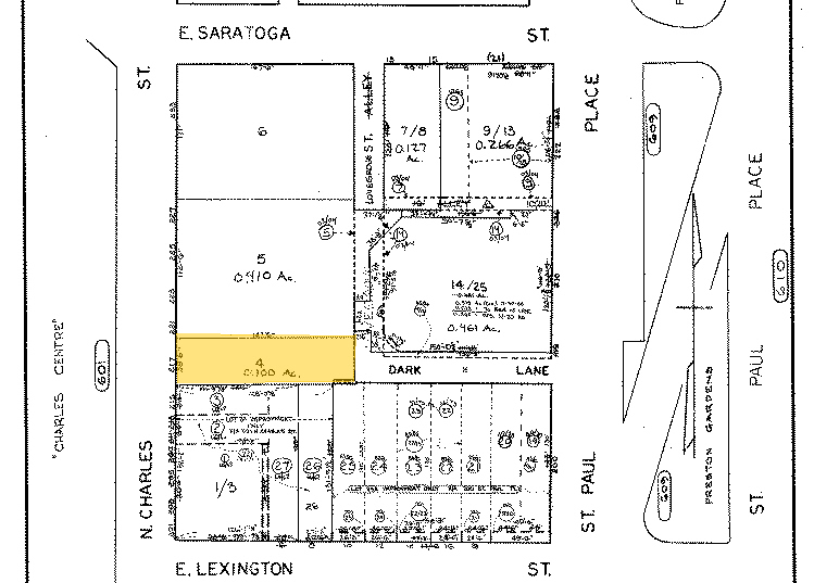 217 N Charles St, Baltimore, MD for rent - Plat Map - Image 2 of 91