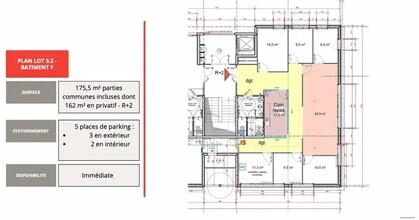 Office in Saint-Priest to rent Floor Plan- Image 1 of 1