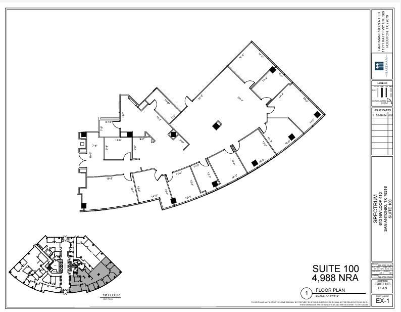 613 NW Loop 410, San Antonio, TX for rent Floor Plan- Image 1 of 1