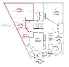 882-886 Lincoln Way, Auburn, CA to rent Floor Plan- Image 1 of 1