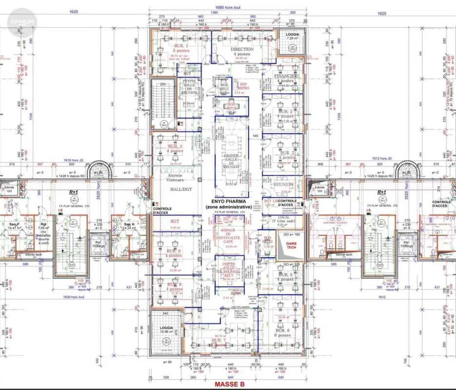 Office in Lyon to rent Floor Plan- Image 1 of 1