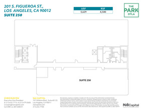 261 S Figueroa St, Los Angeles, CA for rent Floor Plan- Image 1 of 4