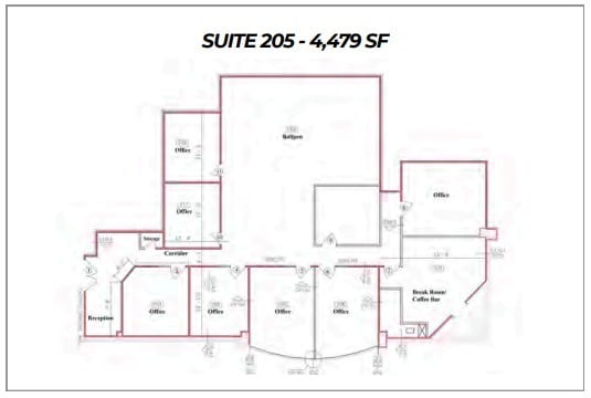 9400 Grogans Mill Rd, The Woodlands, TX to rent Floor Plan- Image 1 of 1