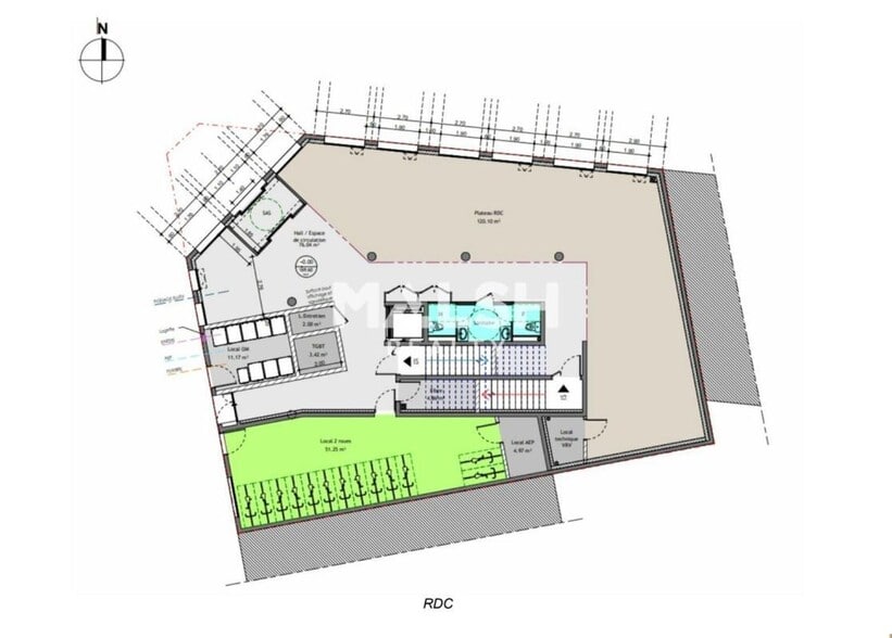 Office in Villeurbanne for sale - Floor Plan - Image 3 of 10