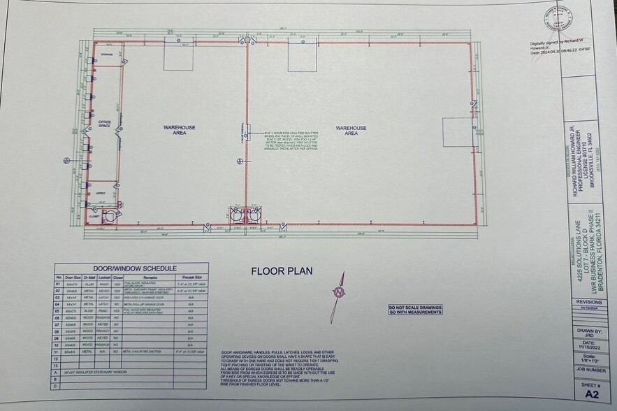 4225 Solutions Ln, Bradenton, FL for sale - Floor Plan - Image 3 of 3