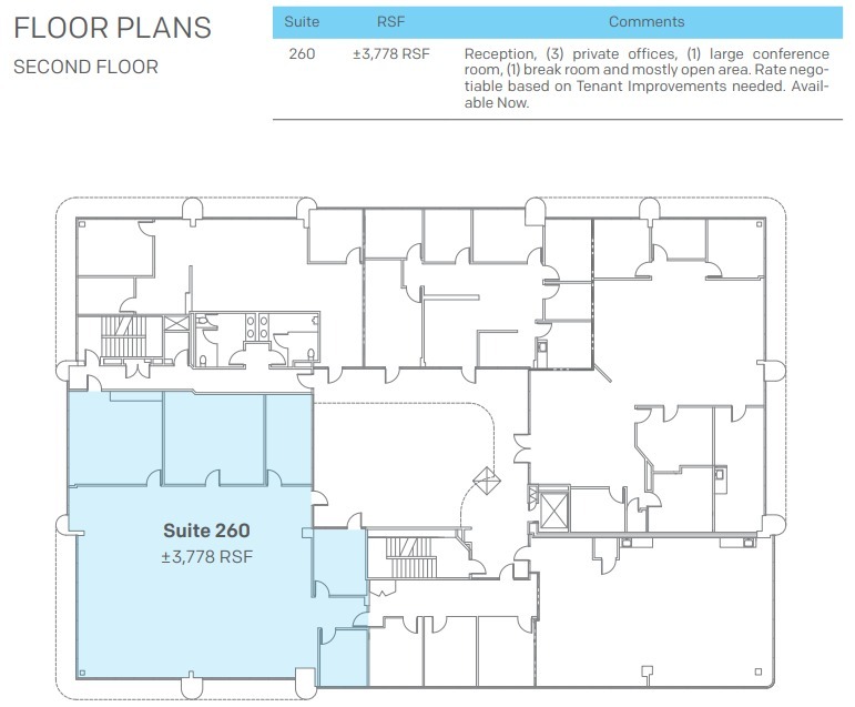 8990-8996 Miramar Rd, San Diego, CA for rent Floor Plan- Image 1 of 1