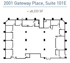 2001 Gateway Pl, San Jose, CA for rent Floor Plan- Image 1 of 1