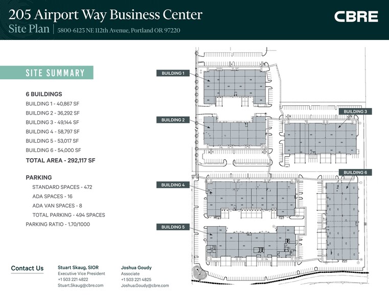 6110-6132 NE 112th Ave, Portland, OR for rent - Site Plan - Image 2 of 3