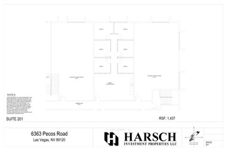 6345 S Pecos Rd, Las Vegas, NV for rent Site Plan- Image 1 of 1