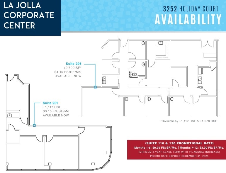 8939 Villa La Jolla Dr, La Jolla, CA to rent Floor Plan- Image 1 of 1