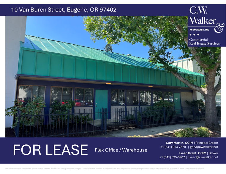 10 Van Buren St, Eugene, OR for rent - Building Photo - Image 1 of 1