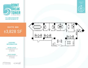 17011 Beach Blvd, Huntington Beach, CA for rent Floor Plan- Image 1 of 2