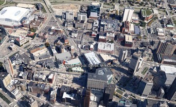 1260 Library St, Detroit, MI - aerial  map view