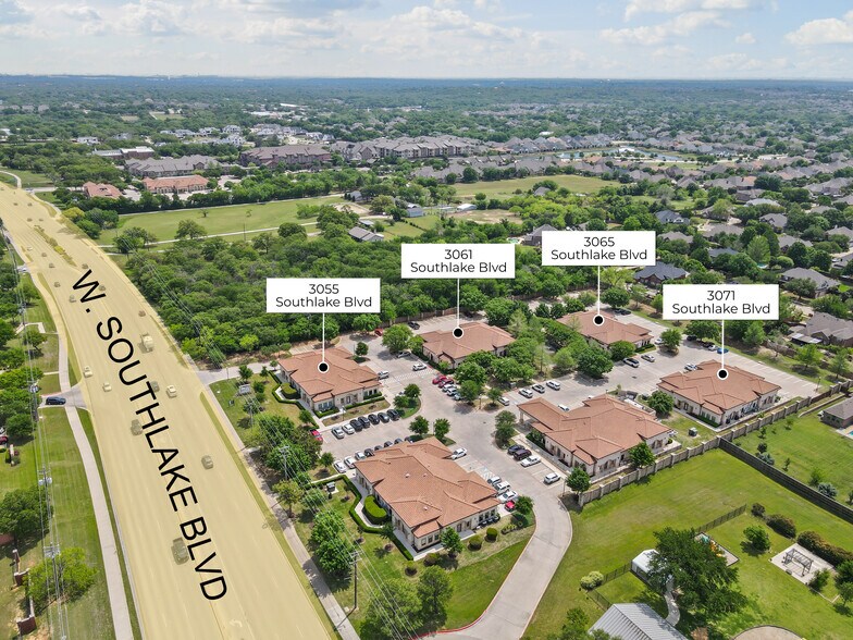 3071 W Southlake Blvd, Southlake, TX to rent - Aerial - Image 1 of 4