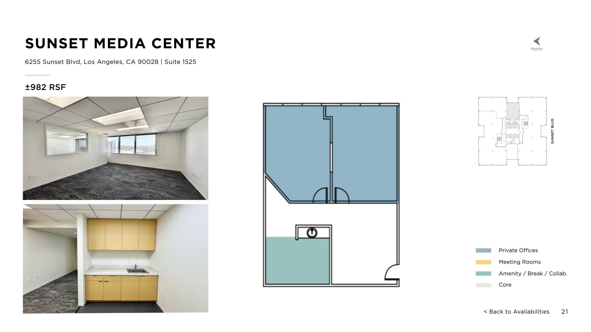6255 W Sunset Blvd, Los Angeles, CA to rent Site Plan- Image 1 of 1