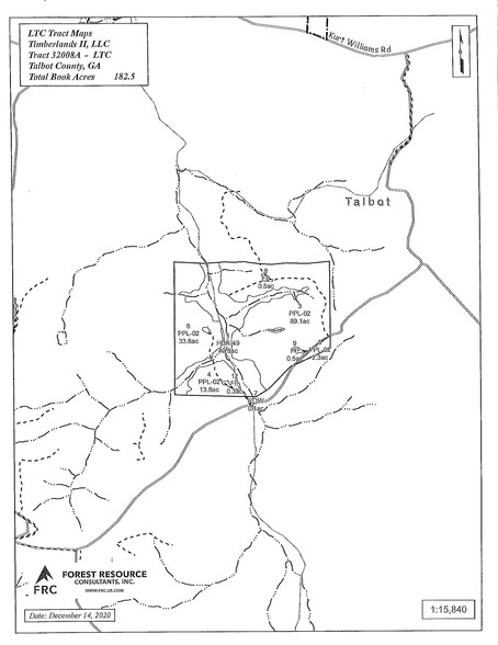 Talbot County Tract 32008A, Talbotton, GA for sale - Building Photo - Image 2 of 2