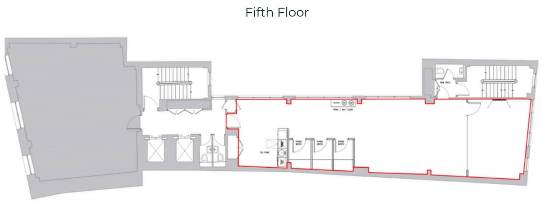 145 Leadenhall St, London to rent Floor Plan- Image 1 of 7