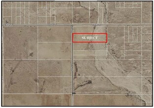 60th Street E, Palmdale, CA for sale Aerial- Image 1 of 3