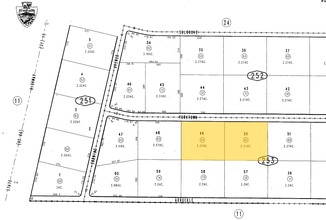 Yorktown St, Barstow, CA for sale Plat Map- Image 1 of 2