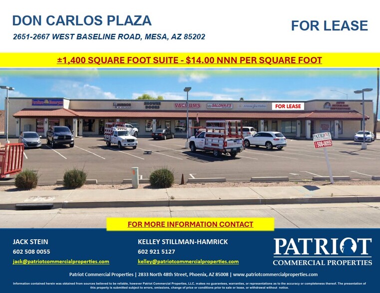 2651-2667 W Baseline Rd, Mesa, AZ for rent - Building Photo - Image 1 of 6