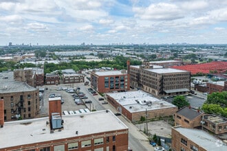 3700 S Iron St, Chicago, IL - AERIAL map view